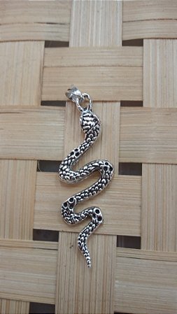 Pingente Serpente Prata 925