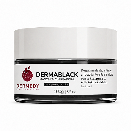 Máscara Dermablack Clareadora 100g