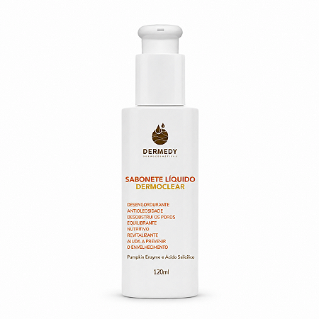 Sabonete Facial Líquido Dermoclear 120ml