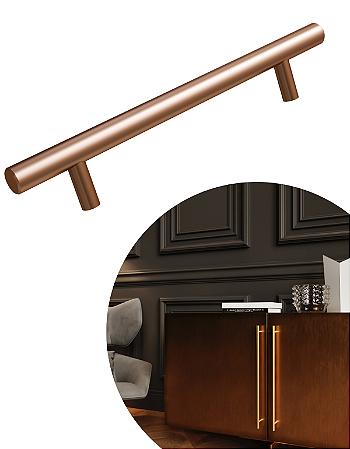 Puxador Primus IL814 - Champagne Matte - 64MM