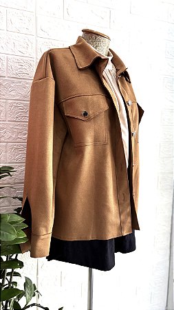 Jaqueta Suede