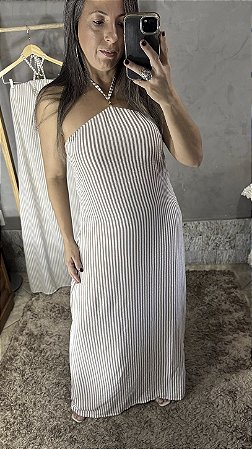 Vestido Listras Lina