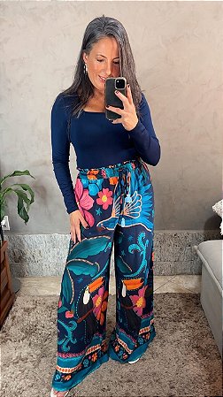 Calça Pássaro Azul