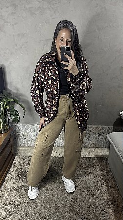 Parka Corta vento onça love