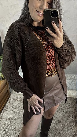 Cardigan Tricô