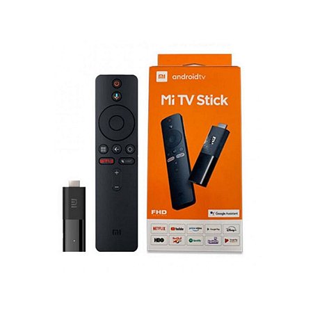 Smart TV Stick Full HD 8GB Preto com 1GB de memória RAM