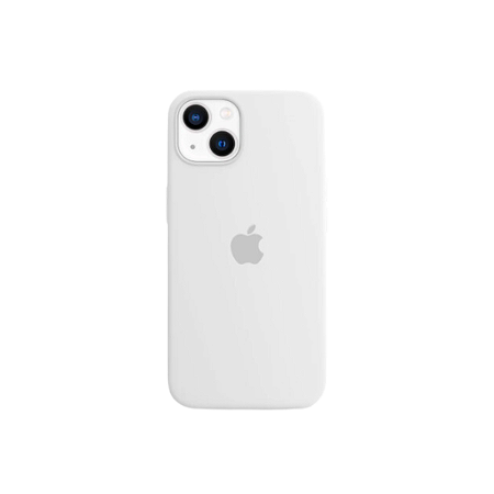 Capa Case Silicone Aveludada iPhone 13 - Branco