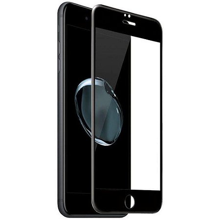 Película de Vidro 3D 5D para Apple Iphone 6 7 8 - Preta