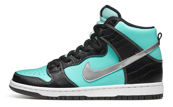 nike dunk high diamond