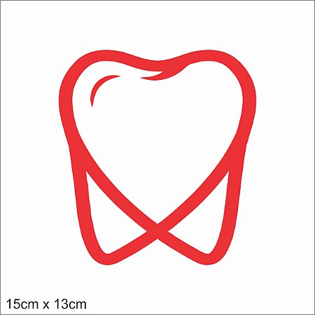 Adesivo Logo em Vermelho