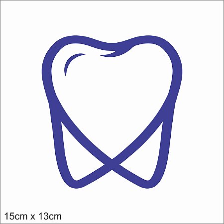 Adesivo Logo em Azul