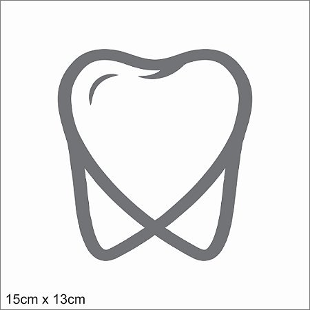 Adesivo Logo em Cinza