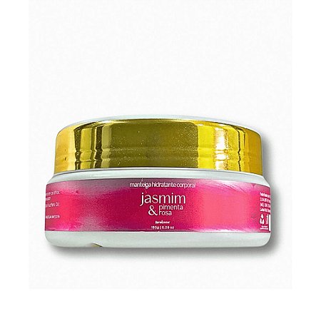 Manteiga Hidratante Corporal Jasmim e Pimenta Rosa 150g