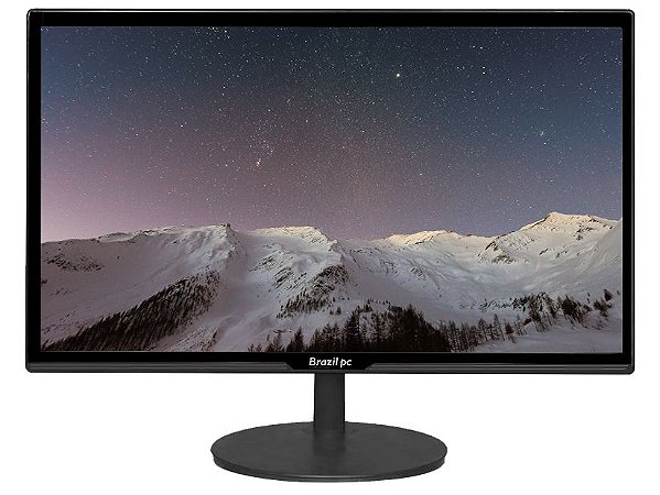 MONITOR LED 21.5 BRAZILPC M22WRX PRETO WIDESCREEN