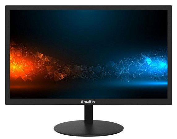 MONITOR LED 23 BRAZILPC 23W-75KFHD 75HZ COM HDMI PRETO WIDESCREEN