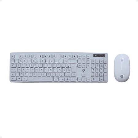 KIT SEM FIO TECLADO/MOUSE BRAZILPC BPC-5269/3W289 USB BRANCO