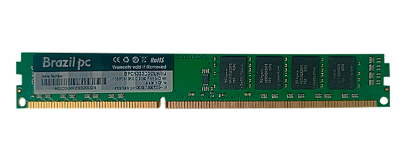 MEMORIA DESK 8GB DDR3 1333 BRAZILPC BPC1333D3CL9/8G