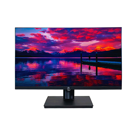 MONITOR LED 23.8 BRAZILPC FRAMELESS ANTIRREFLEXO BPC24SA-75 FHD 75Hz ERGONÔMICO PRETO BOX   IF