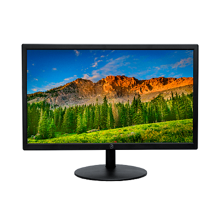 MONITOR LED 24 BRAZILPC 24WR-75 FHD 75Hz PRETO WIDESCREEN