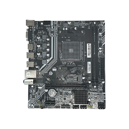 PLACA MAE DESK BRAZILPC AM4 BPC-A520DAG-M.2 (2xDDR4/HDMI/VGA/M.2/4xUSB3.2/REDE 1000M) OEM