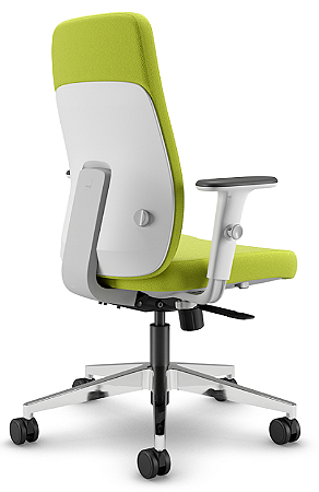 Cadeira Idea (Estutura Cinza - Base Nylon e Braço ID)
