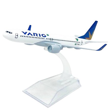 Miniatura Avião - Boeing 737 - Varig - Airplane