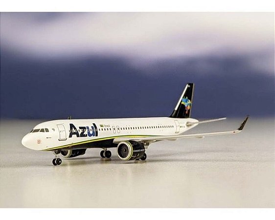 Miniatura Avião - Airbus A320 Neo - Azul - 1:400 - Aeroclassics
