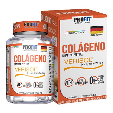 Colágeno Verisol 120 Cápsulas Profit