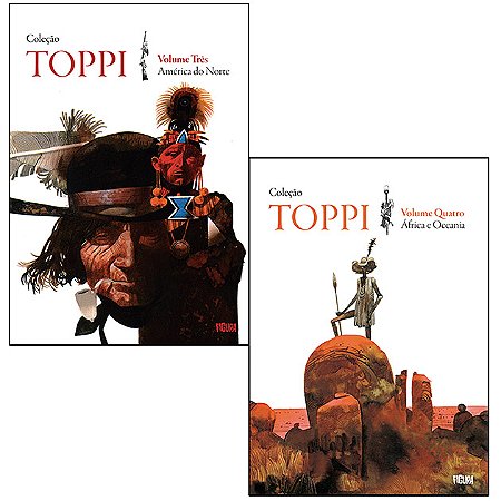 COMBO: Coleção Toppi vol. 3 e vol. 4 (PRÉ-VENDA - Envios em junho)