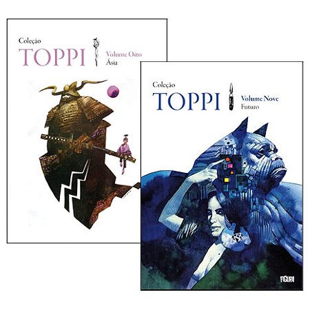 1- COLEÇÃO TOPPI VOLS. 8 E 9 (Combo - Pré-venda - Envios a partir de setembro)