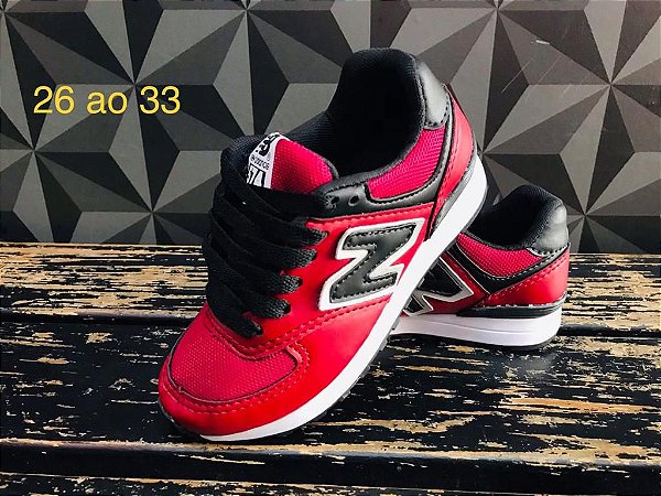 tenis infantil new balance replica