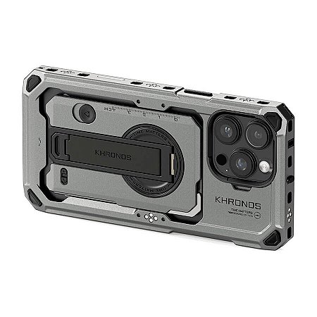 Tilta Khronos iPhone 16 Pro Max Case (Cinza Espacial)