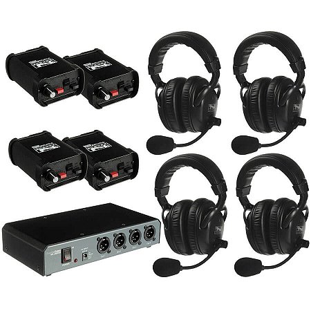 Sistema de Headset Intercom PortaCom COM-40FC 4