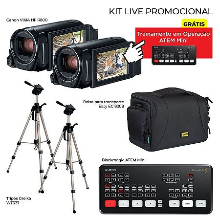 Kit Live Promocional