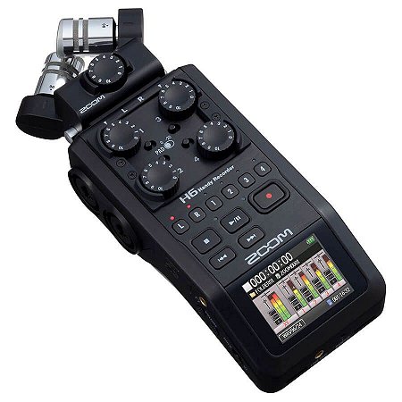 Zoom H6 Gravador Portátil
