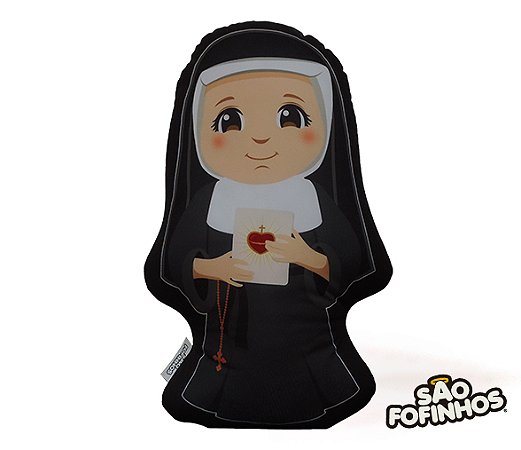 Almofada Boneco Naninha Santa Margarida Maria Alacoque