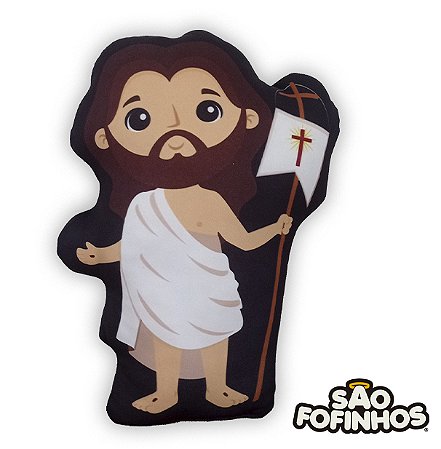 Almofada Boneco Naninha Jesus Ressuscitado