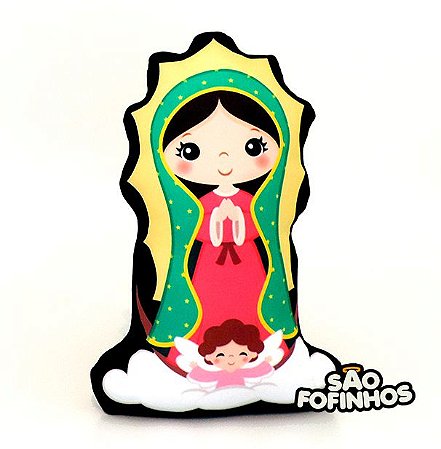 Almofada Boneco Naninha Nossa Senhora de Guadalupe