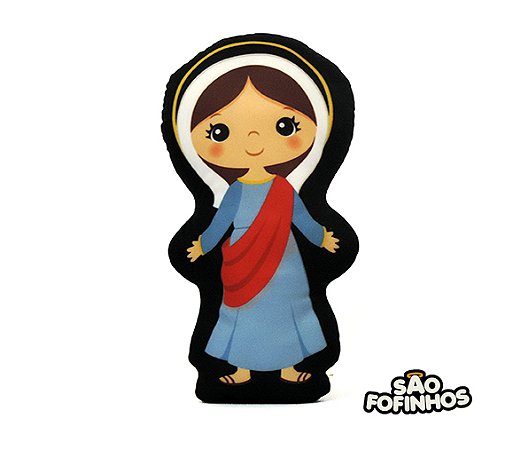 Almofada Boneco Naninha Virgem Maria