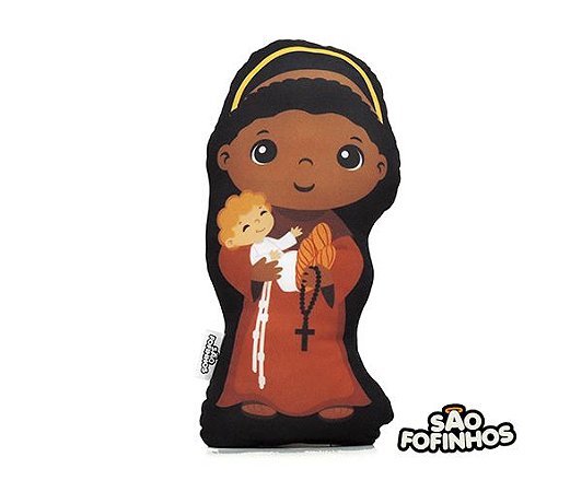 Almofada Boneco São Benedito