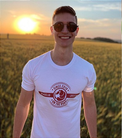 Camiseta Since 2018 Branca- Masculina