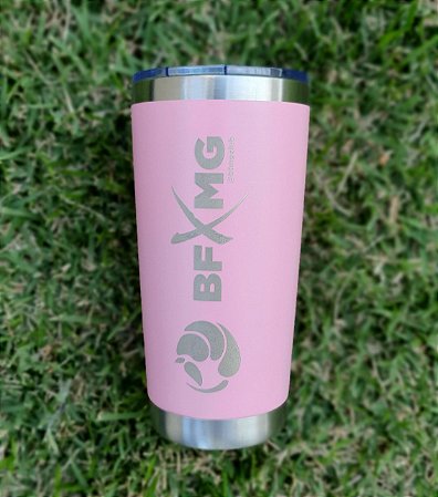 Copo Térmico BFMGCLUB BRIMEX- Rosa Claro