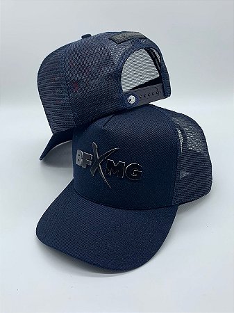 Boné Trucker Azul Marinho