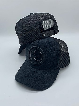 Boné Trucker Preto