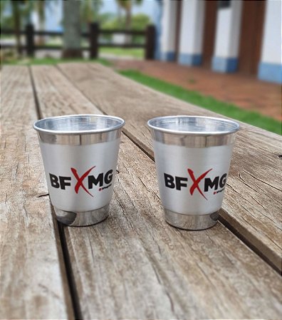 Copo de Alumínio BFMGCLUB Unitário
