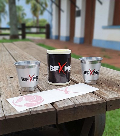 Kit Alumínio Copos BFMGCLUB