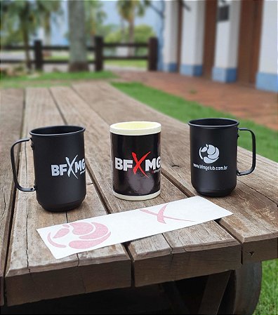 Kit Alumínio Canecas BFMGCLUB