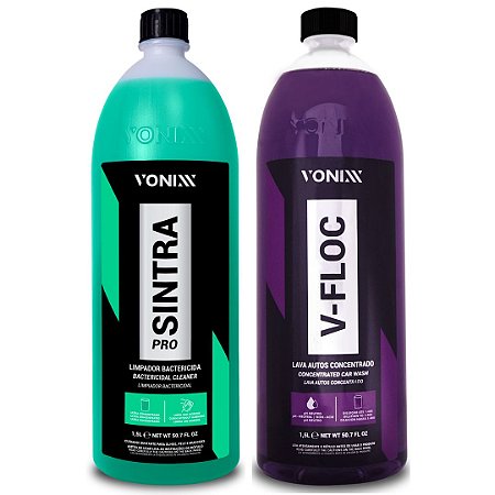 Sintra pro limpeza interna apc e shampoo v floc concentrado