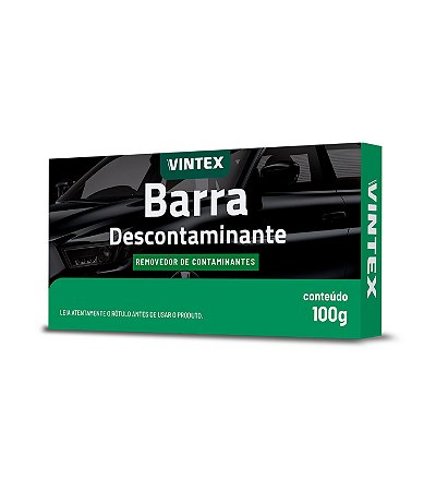 Barra descontaminante clay bar v-bar 100g - vintex