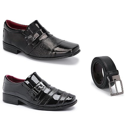 sapato de verniz infantil masculino